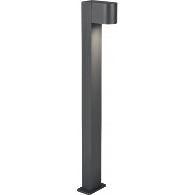 82,95 € Envoi gratuit | Balise lumineuse Trio Roya Ø 15 cm. Luminaire sur mât vertical Fonte d'aluminium. Couleur anthracite