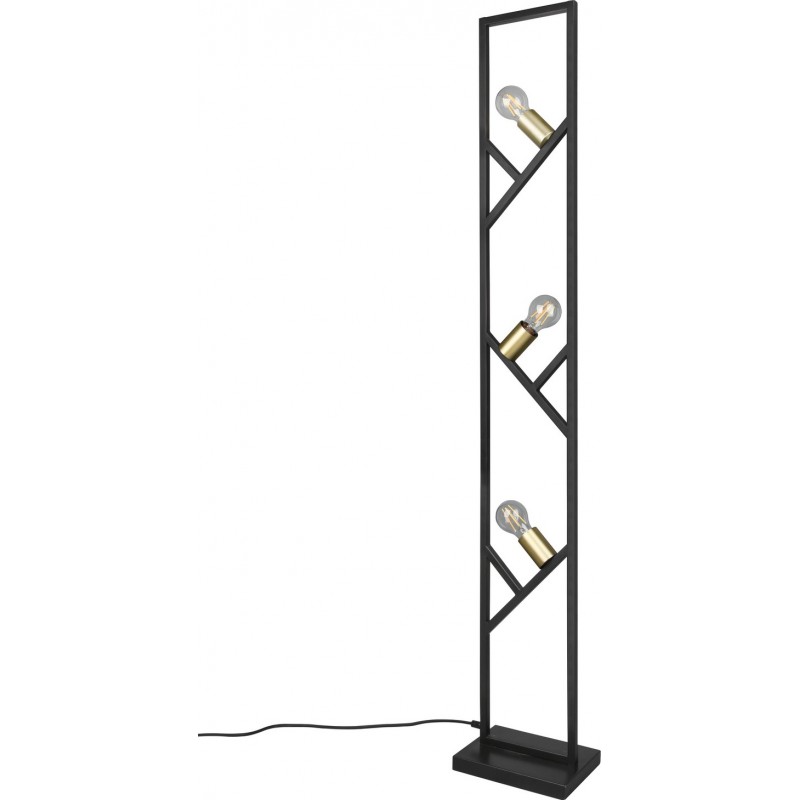 124,95 € Free Shipping | Floor lamp Trio Bela 141×23 cm. Living room and bedroom. Modern Style. Metal casting. Black Color