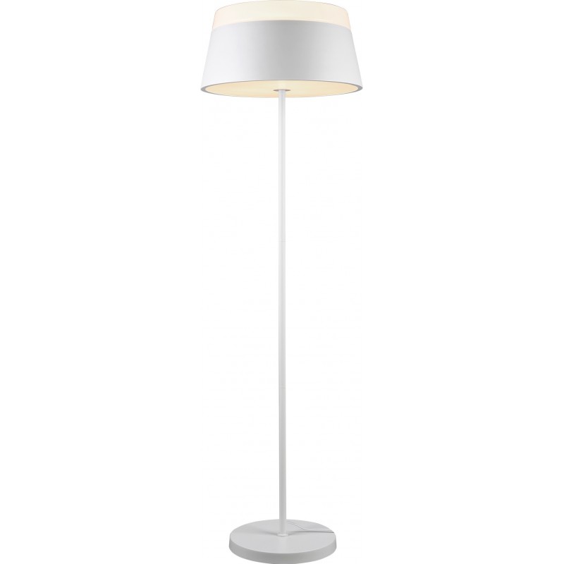 134,95 € Free Shipping | Floor lamp Trio Baroness Ø 45 cm. Living room and bedroom. Modern Style. Metal casting. White Color