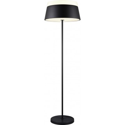 134,95 € Envío gratis | Lámpara de pie Trio Baroness Ø 45 cm. Metal. Color antracita
