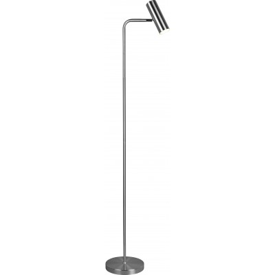 84,95 € Free Shipping | Floor lamp Trio Marley 151×23 cm. Metal casting. Matt nickel Color