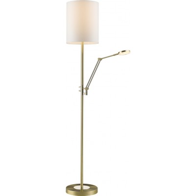 Floor lamp Trio Varese 37W 182×31 cm. White LED with adjustable color temperature. Directional light Living room and bedroom. Modern Style. Metal casting. Copper Color