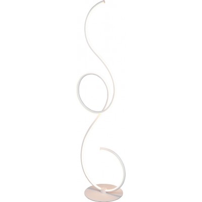 フロアランプ Trio Jive 23W 118×32 cm. 色温度を調整できる白色LED リビングルーム そして ベッドルーム. モダン スタイル. 金属. 白い カラー