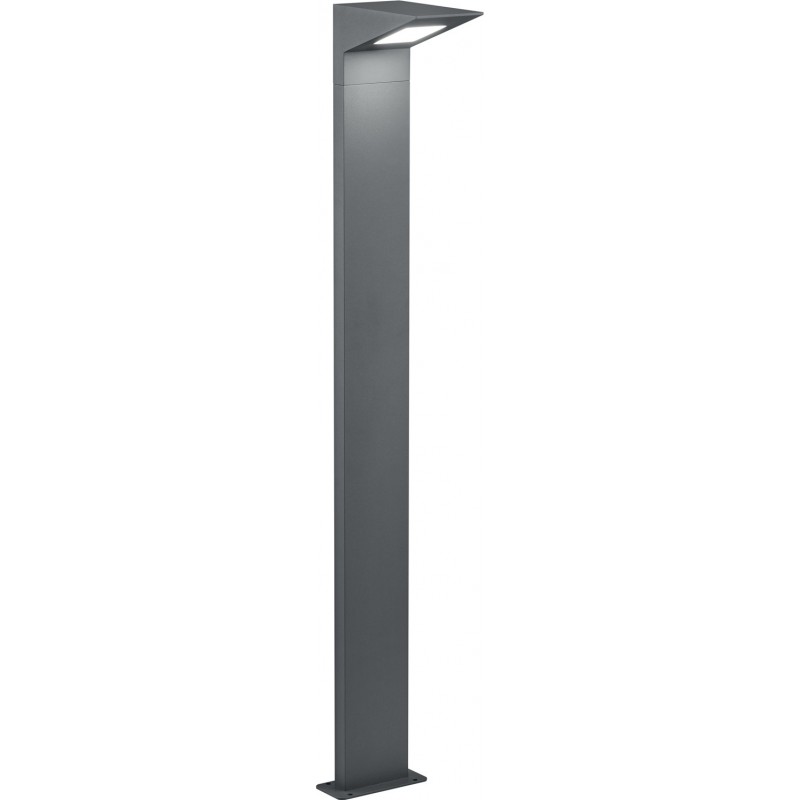 189,95 € Free Shipping | Luminous beacon Trio Nelson 8W 3000K Warm light. 100×14 cm. Vertical pole luminaire. Integrated LED Terrace and garden. Modern Style. Cast aluminum. Anthracite Color