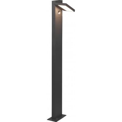 Farol luminoso Trio Horton 8W 3000K Luz quente. 100×15 cm. Luminária de poste vertical. LED integrado Terraço e jardim. Estilo moderno. Alumínio fundido. Cor antracite