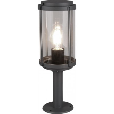 48,95 € Envío gratis | Baliza luminosa Trio Tanaro Ø 14 cm. Luminaria vertical de poste Aluminio fundido. Color antracita