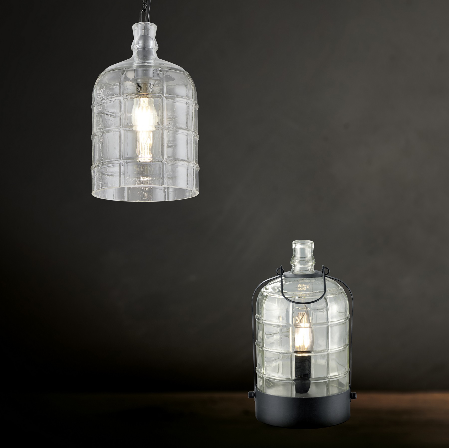19,95 € Envoi gratuit | Lampe de table Trio Astrid Ø 15 cm. Métal. Couleur noir