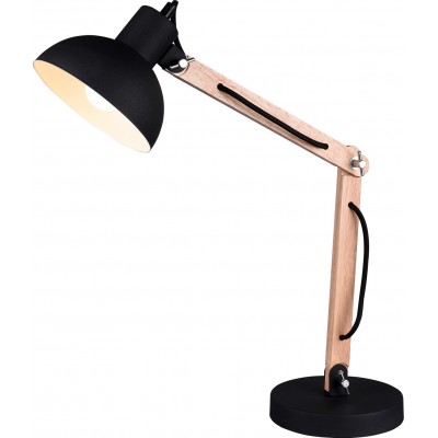 55,95 € Free Shipping | Desk lamp Trio Kimi 50×16 cm. Living room, bedroom and kids zone. Modern Style. Metal casting. Black Color