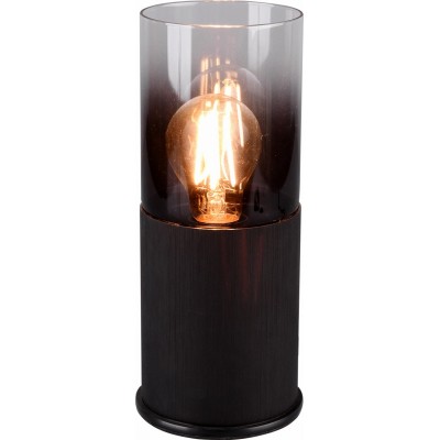 48,95 € Free Shipping | Table lamp Trio Robin Ø 11 cm. Living room and bedroom. Modern Style. Metal casting. Black Color