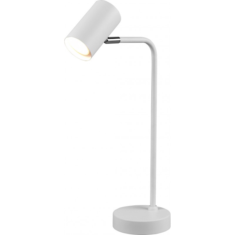 41,95 € Free Shipping | Desk lamp Trio Marley 45×12 cm. Living room and bedroom. Modern Style. Metal casting. White Color