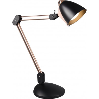 Lámpara de escritorio Trio Nadal 6.7W 57×46 cm. Flexo. LED Blanco con temperatura de color regulable Salón y dormitorio. Estilo moderno. Plástico y Policarbonato. Color negro