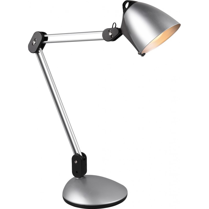 59,95 € Envoi gratuit | Lampe de bureau Trio Nadal 6.7W 57×46 cm. Fléchir. LED blanche avec température de couleur réglable Salle et chambre. Style moderne. Plastique et Polycarbonate. Couleur gris