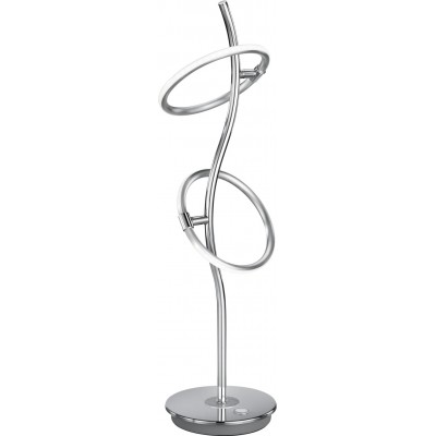 51,95 € Envio grátis | Lâmpada de mesa Trio Olympus 4W 3000K Luz quente. 60×18 cm. LED integrato. Luce direzionale. Funzione touch Metais. Cor cromado