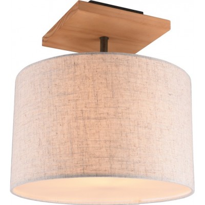 93,95 € Envio grátis | Lâmpada pendurada Trio Elmau Ø 35 cm. Sala de estar e quarto. Estilo vintage. Fundição de metais. Cor níquel velho