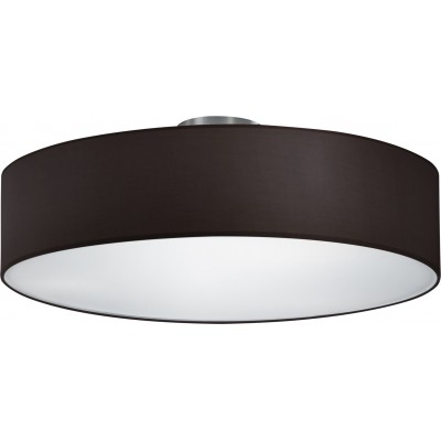 86,95 € Free Shipping | Hanging lamp Trio Hotel Ø 50 cm. Living room and bedroom. Modern Style. Metal casting. Matt nickel Color