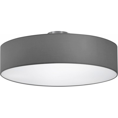 89,95 € Free Shipping | Indoor ceiling light Trio Hotel Round Shape Ø 50 cm. Living room and bedroom. Modern Style. Metal casting. Matt nickel Color