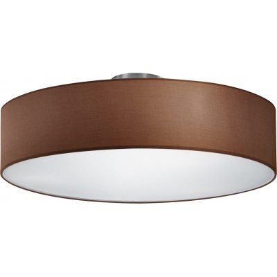 46,95 € Free Shipping | Ceiling lamp Trio Hotel Ø 50 cm. Metal casting. Matt nickel Color