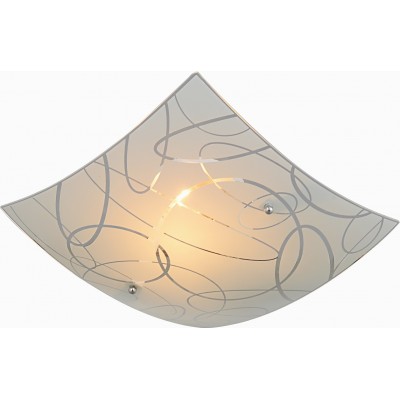 23,95 € Free Shipping | Hanging lamp Trio Spirelli 30×30 cm. Living room and bedroom. Modern Style. Metal casting. White Color