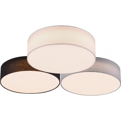 172,95 € Envoi gratuit | Lampe au plafond Trio Lugano 38W 3000K Lumière chaude. Ø 64 cm. LED intégrée Métal. Couleur blanc