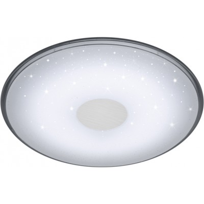 62,95 € Free Shipping | Indoor ceiling light Trio Shogun 21.5W Ø 42 cm. Dimmable multicolor RGBW LED. Remote control. Ceiling and wall mounting Living room, kitchen and bedroom. Modern Style. Plastic and polycarbonate. White Color