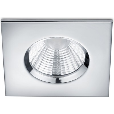 Illuminazione da incasso Trio Zagros 5.5W 3000K Luce calda. 9×9 cm. LED integrato Soggiorno e camera da letto. Stile moderno. Metallo. Colore cromato