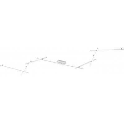 シーリングランプ Trio Indira 20W 4000K ニュートラルライト. 345×58 cm. 統合されたLED 天井と壁への取り付け リビングルーム そして ベッドルーム. モダン スタイル. 金属. 白い カラー
