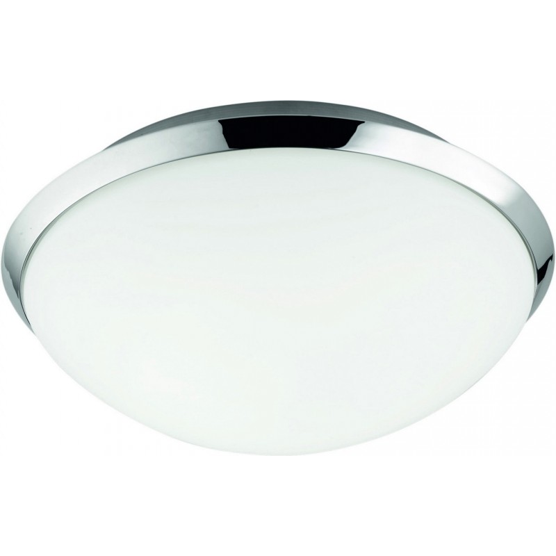 56,95 € Free Shipping | Indoor ceiling light Trio Nando 4.5W 3000K Warm light. Ø 25 cm. Integrated LED Bathroom. Modern Style. Metal casting. Plated chrome Color