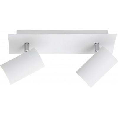 Indoor spotlight Trio Marley 30×15 cm. Living room, bedroom and office. Modern Style. Metal casting. White Color