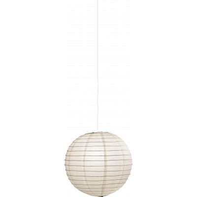 Hanging lamp Trio Paper Ø 50 cm. Living room and bedroom. Design Style. Paper. White Color