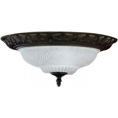 Indoor ceiling light Trio Rustica Ø 38 cm. Living room and bedroom. Rustic Style. Metal casting. Oxide Color