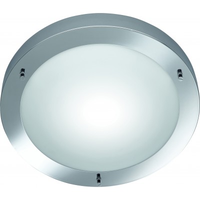 49,95 € Free Shipping | Indoor ceiling light Trio Condus Ø 31 cm. Bathroom. Modern Style. Metal casting. Plated chrome Color