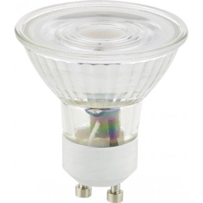 9,95 € 免费送货 | LED灯泡 Trio Reflector 5W GU10 LED Ø 5 cm. 现代的 风格. 玻璃. 银 颜色