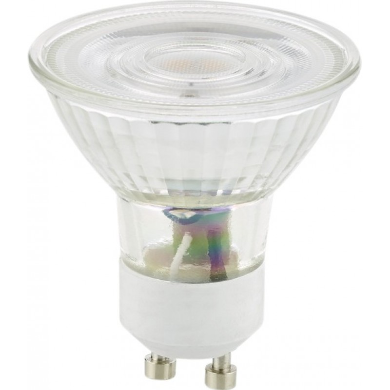 9,95 € 免费送货 | LED灯泡 Trio Reflector 5W GU10 LED Ø 5 cm. 现代的 风格. 玻璃. 银 颜色