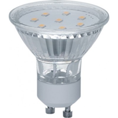Ampoule LED Trio Reflector 5W GU10 LED 3000K Lumière chaude. Ø 5 cm. Style moderne. Verre