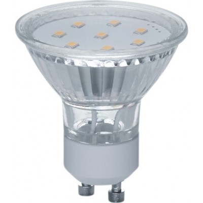 5,95 € Free Shipping | LED light bulb Trio Reflector 5W GU10 LED 3000K Warm light. Ø 5 cm. Glass