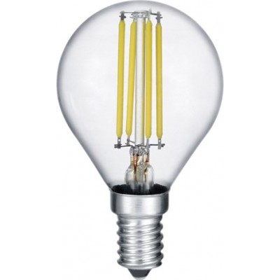 6,95 € Бесплатная доставка | Светодиодная лампа Trio Esfera 2W E14 LED 2700K Очень теплый свет. Ø 4 cm. Современный Стиль. Стекло