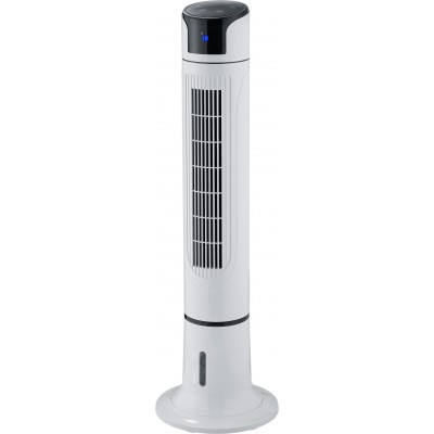 264,95 € Envio grátis | Ventilador de pé Reality Iceberg Ø 34 cm. Condicionador de ar rotativo. Controle remoto Plástico e policarbonato. Cor branco