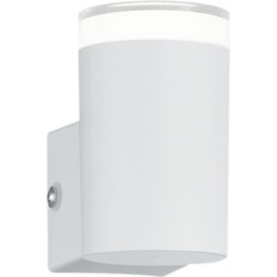 Außenwandleuchte Reality Aracati 4W 3000K Warmes Licht. 8×5 cm. Integrierte LED Terrasse und garten. Modern Stil. Metall. Weiß Farbe