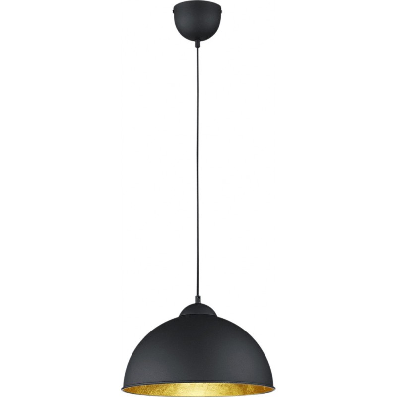 59,95 € Free Shipping | Hanging lamp Reality Jimmy Ø 31 cm. Living room and bedroom. Modern Style. Metal casting. Black Color