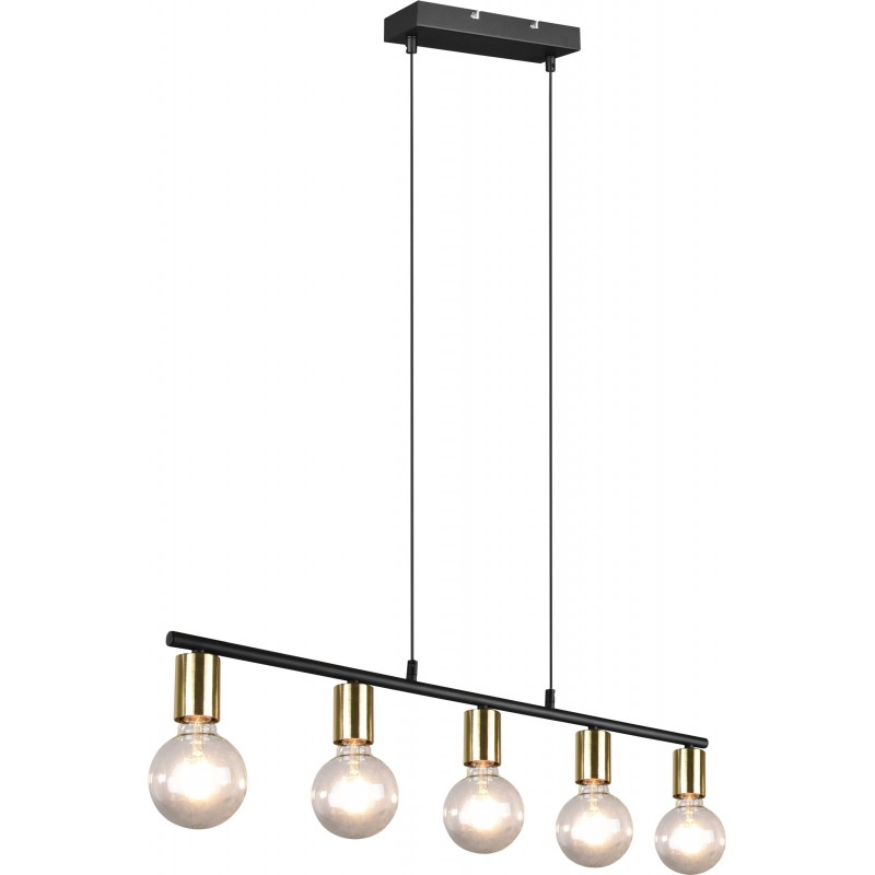 85,95 € Envio grátis | Lâmpada pendurada Reality Vannes 150×83 cm. Sala de estar, cozinha e quarto. Estilo moderno. Fundição de metais. Cor cobre