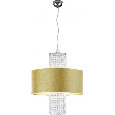 Hanging lamp Reality King Ø 45 cm. Living room and bedroom. Modern Style. Metal casting. Plated chrome Color