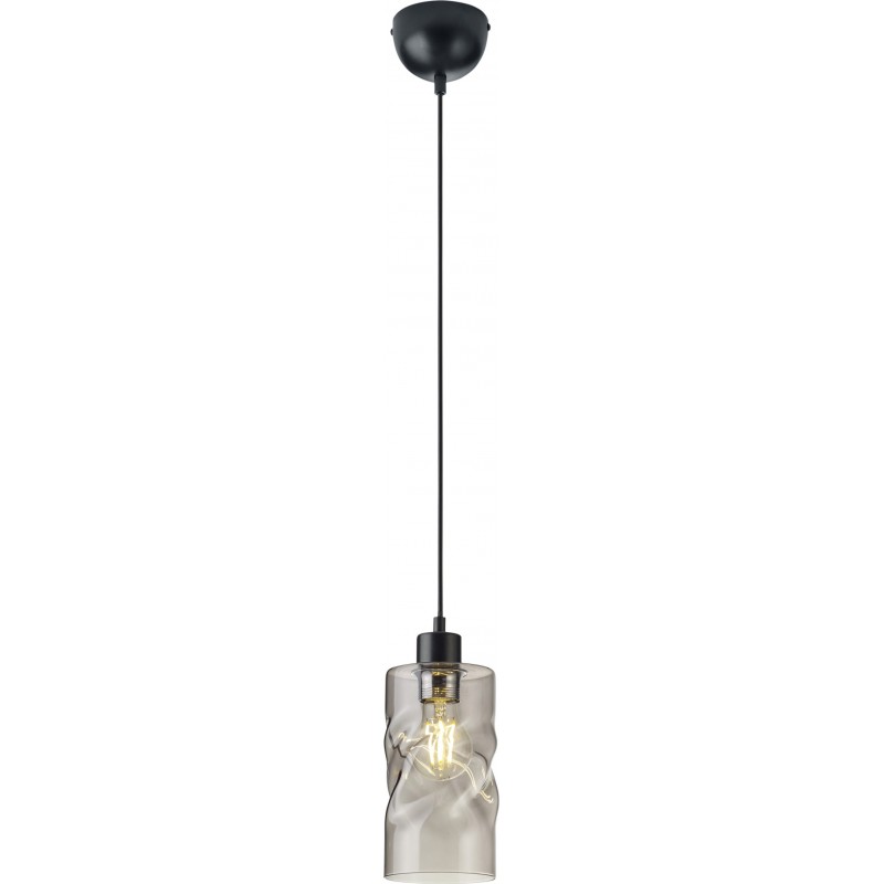 24,95 € Envoi gratuit | Lampe à suspension Reality Swirl Ø 11 cm. Salle et chambre. Style moderne. Métal. Couleur noir