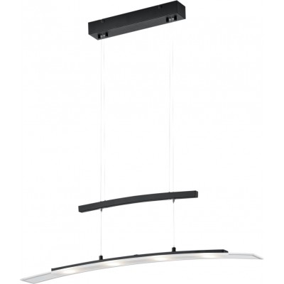 Lampada a sospensione Reality Samos 4W 150×80 cm. Altezza regolabile. LED bianco con temperatura colore regolabile Soggiorno e camera da letto. Stile moderno. Metallo. Colore nero
