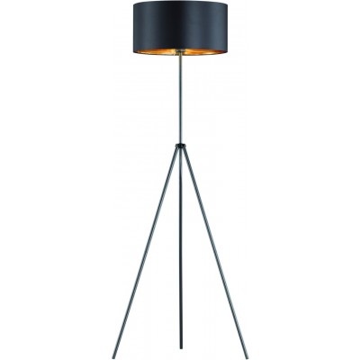 95,95 € Free Shipping | Floor lamp Reality Daniel Ø 40 cm. Living room and bedroom. Modern Style. Metal casting. Black Color