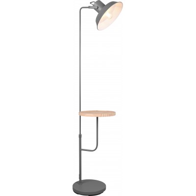 113,95 € Free Shipping | Floor lamp Reality Butler 150×30 cm. Adjustable height. Directional light Living room and bedroom. Modern Style. Metal casting. Anthracite Color