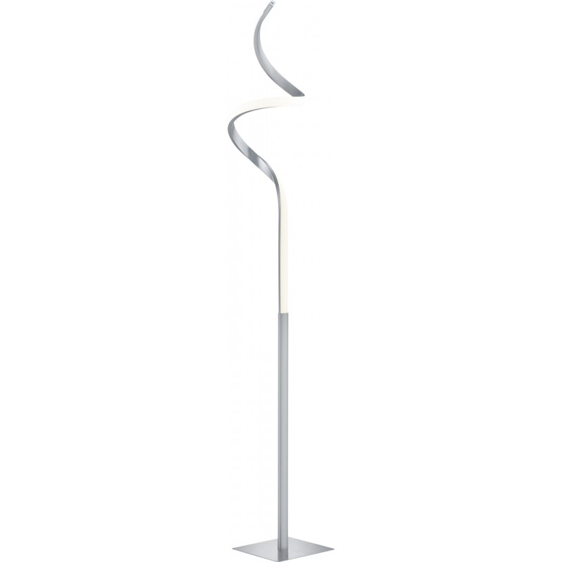 93,95 € Free Shipping | Floor lamp Reality Course 11W 3000K Warm light. 145×21 cm. Integrated LED Living room and bedroom. Modern Style. Metal casting. Matt nickel Color