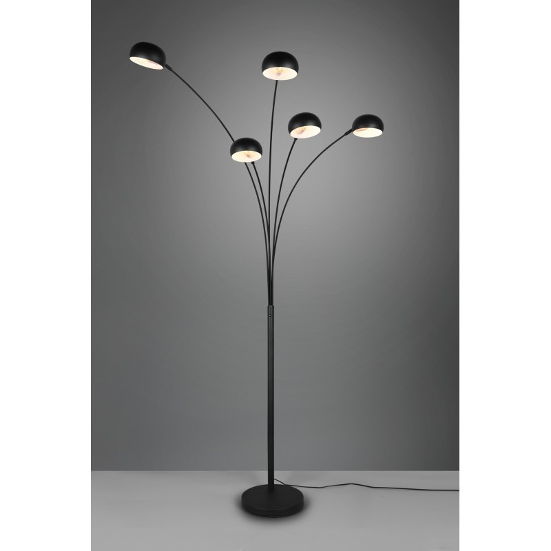 188,95 € Free Shipping | Floor lamp Reality Dito 210×30 cm. Living room and bedroom. Modern Style. Metal casting. Black Color