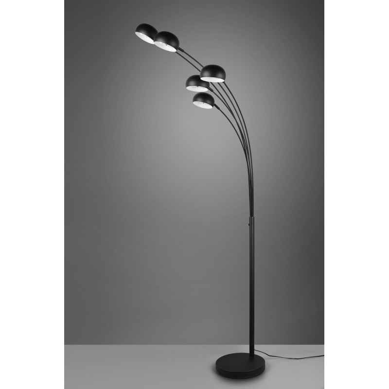 188,95 € Free Shipping | Floor lamp Reality Dito 210×30 cm. Living room and bedroom. Modern Style. Metal casting. Black Color