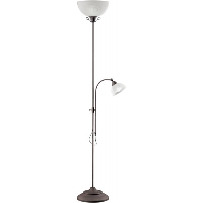 Floor lamp Reality Country 180×31 cm. Living room, bedroom and office. Rustic Style. Metal casting. Oxide Color