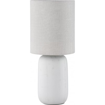 19,95 € Free Shipping | Table lamp Reality Clay Ø 15 cm. Living room and bedroom. Modern Style. Ceramic. Beige Color